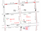 郎溪涛峰路（郎川大道-钟桥河路-碧河路）主车道封闭、进行路面沥青施工