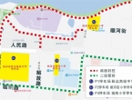 关于对顺河老街周边道路实施临时交通管制的通告