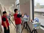巢湖一中学学生公寓室内空气质量检测全部合格，放心居住！