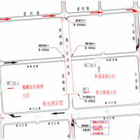 郎溪涛峰路（郎川大道-钟桥河路-碧河路）主车道封闭、进行路面沥青施工