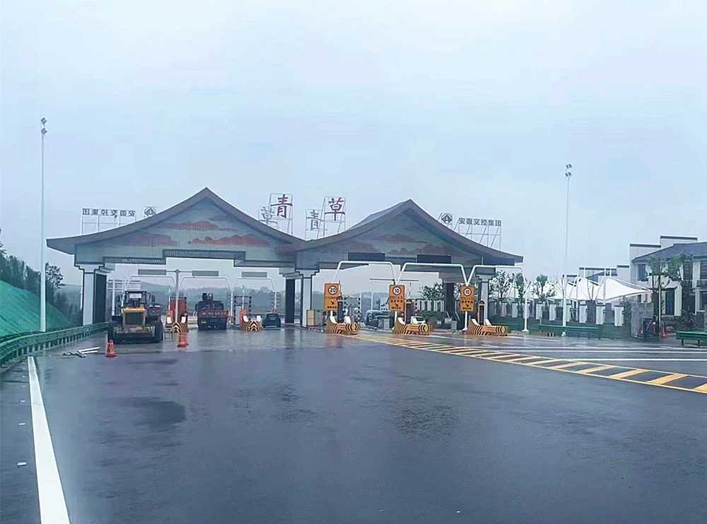 沪武高速无岳段青草出入口7月1日正式启用