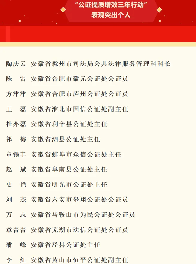 安徽7集体、14个人获通报表扬