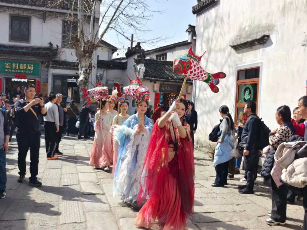 关于2月25日上午“宏村贺新春·古风拜大年”活动调整演出时间的公告