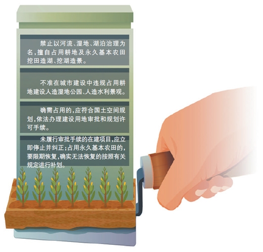 遏制挖湖造景 严守耕地红线（来信调查）{bbname}bbs.ahv.cc